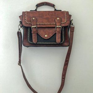 Unique Pleather Side Bag